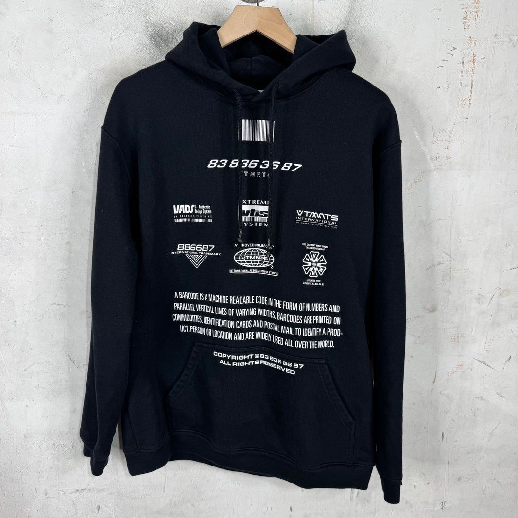 Vetements Multi Logo Subline Hoodie