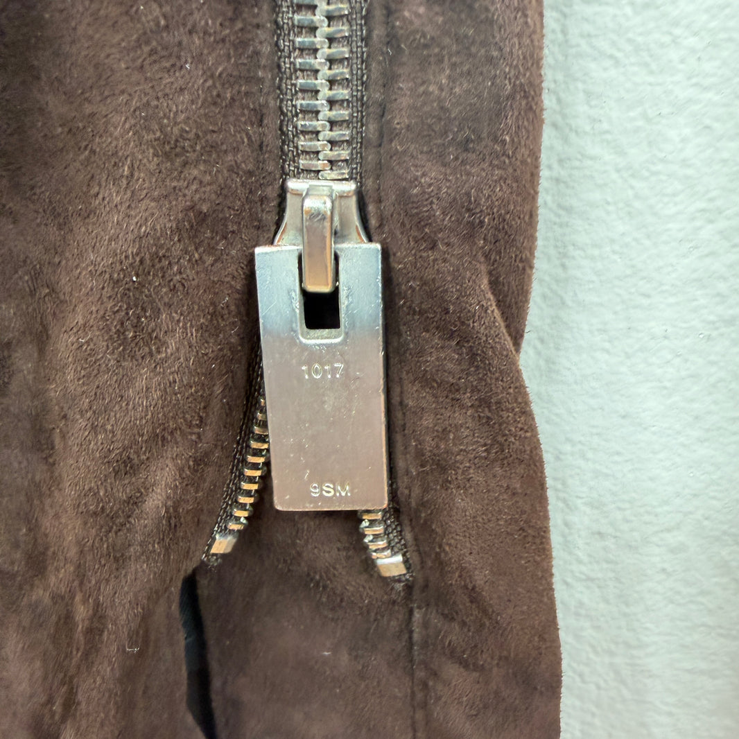 Alyx Leather Suede Zipper Pants