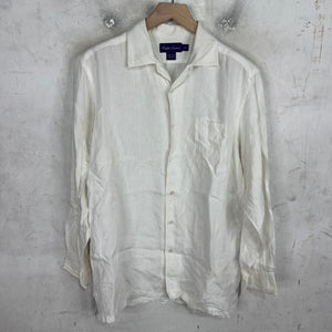 Ralph Lauren Purple Label Linen Button Up