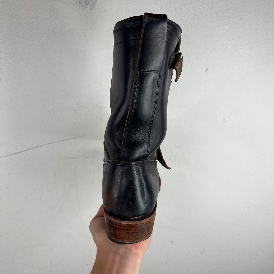 RRL Leather Miller Boots