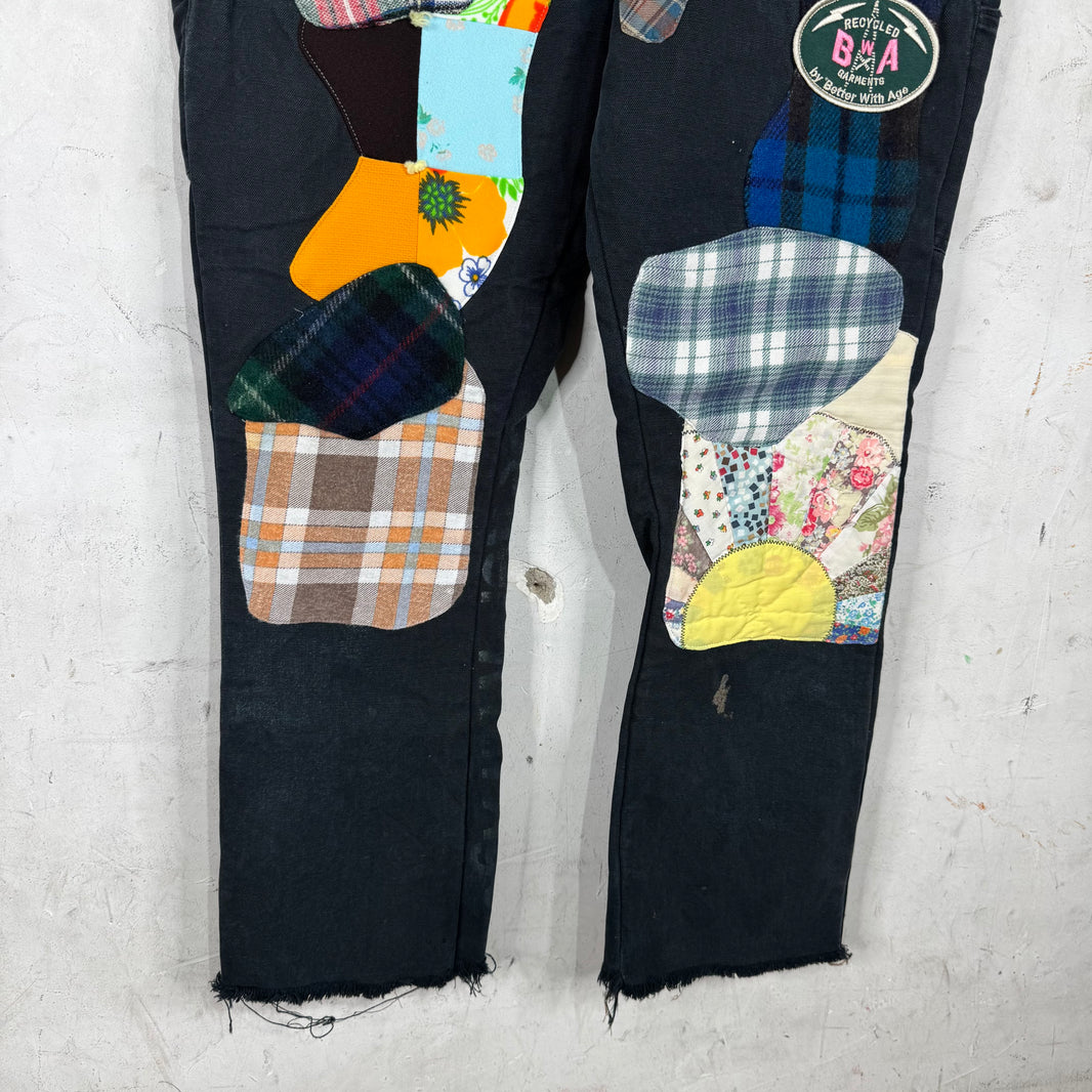 Better With Age Patchwork Carpenter Pants