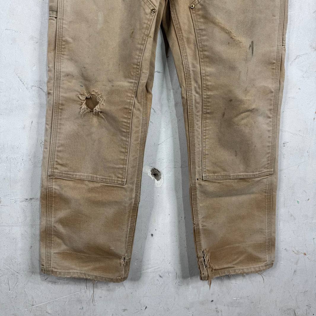 Vintage Carhartt Smoked Tan Double Knees