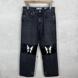 Our Legacy Third Cut Butterfly Knee Jeans
