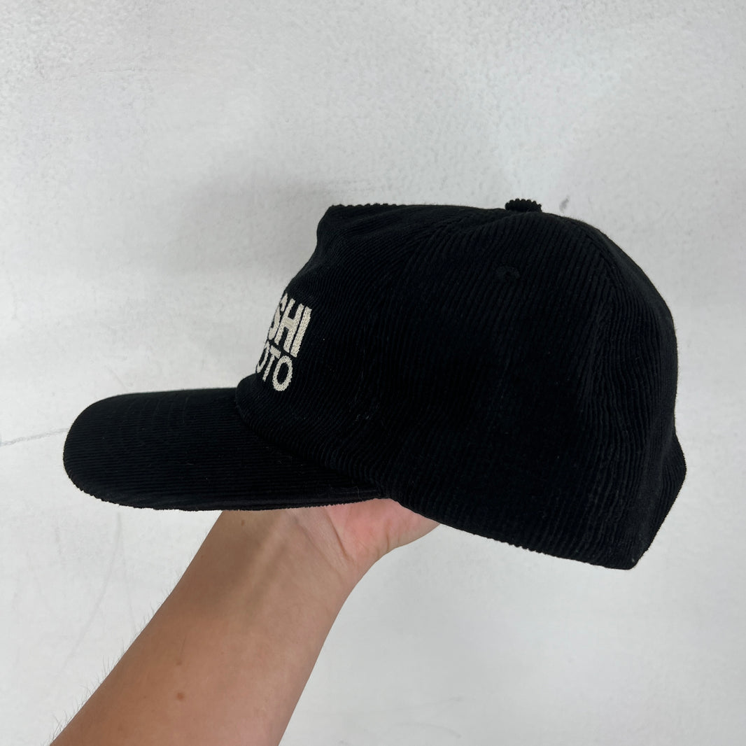 Satoshi Nakamoto Corduroy Chainstitch Logo Hat