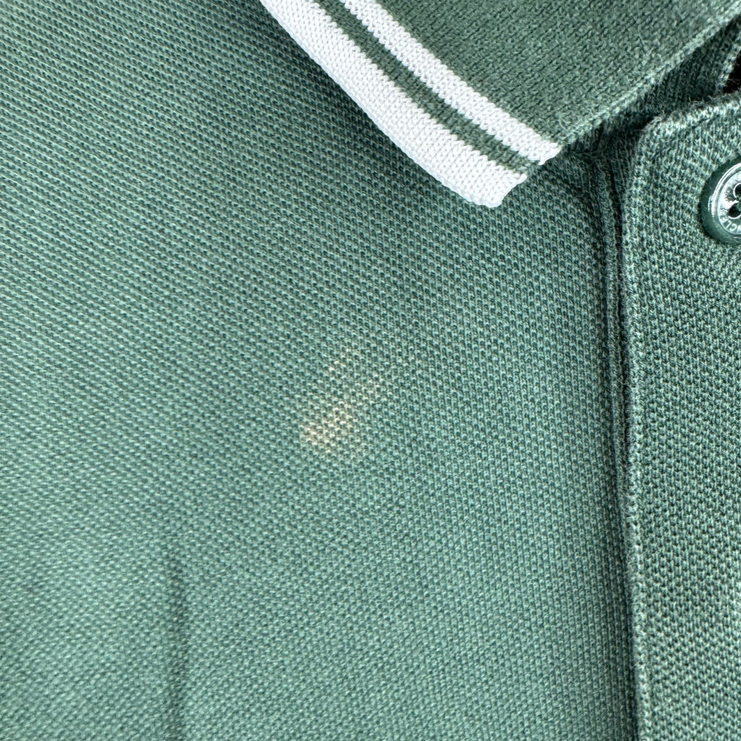 Moncler Green Logo Polo Shirt