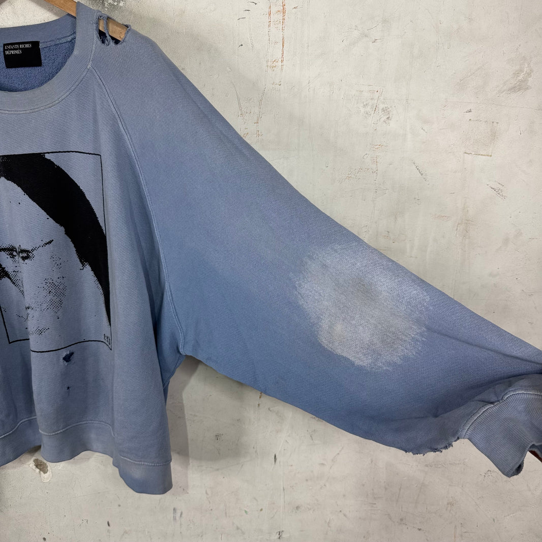 ERD Nun Distressed Crewneck