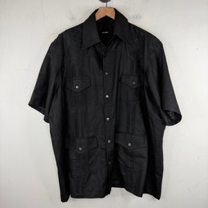 Willy Chavarria Floral Button Up Shirt