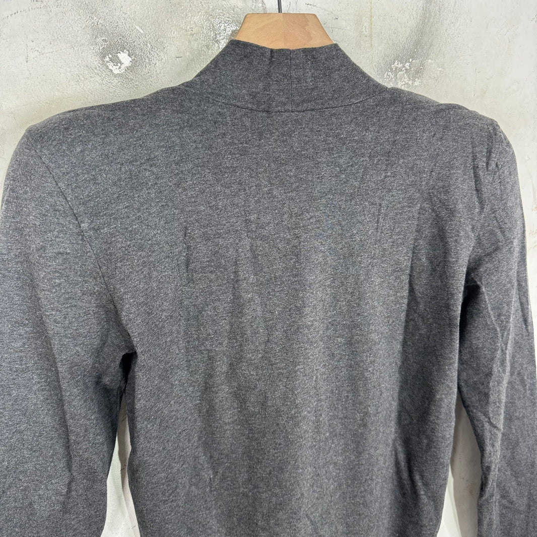 Balenciaga Grey Shoulder Padded L/S T-Shirt