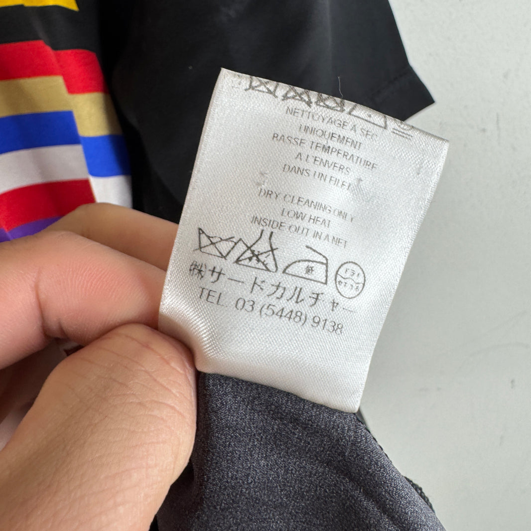 Givenchy Colorful USA Flag Silk T-Shirt