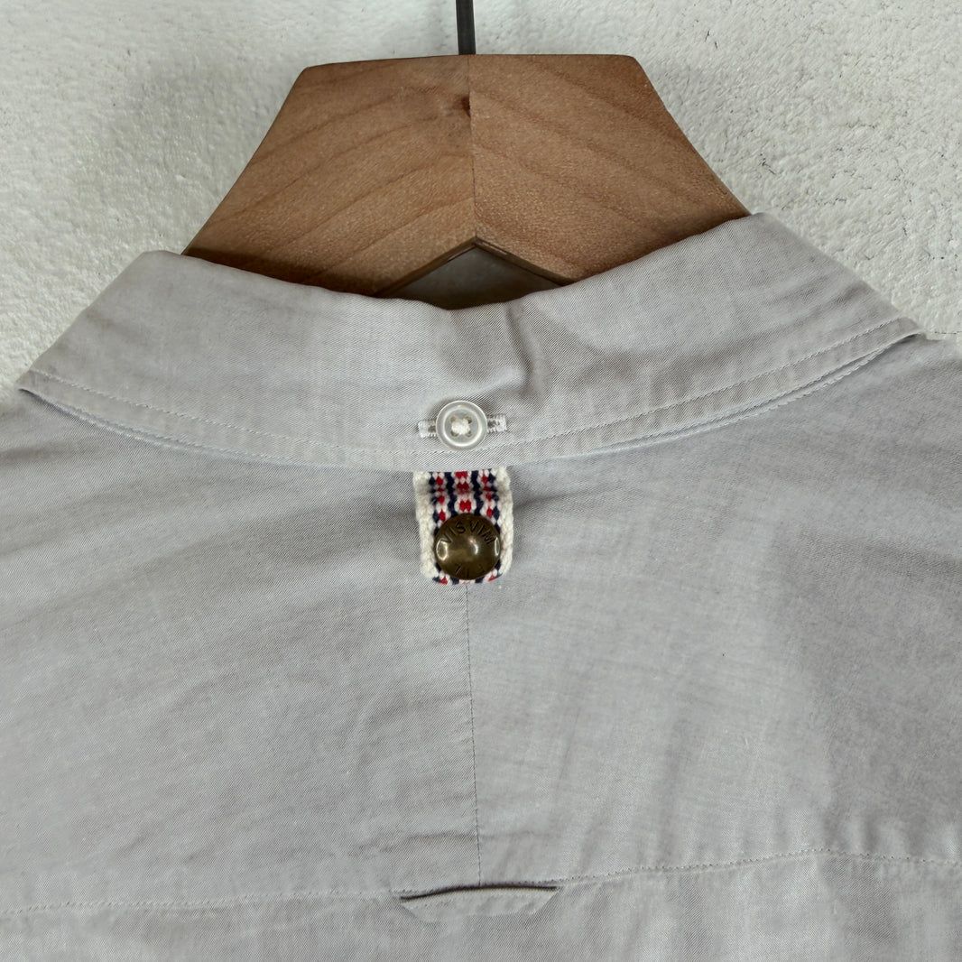 Visvim Gray Felt Detail Button Up Shirt