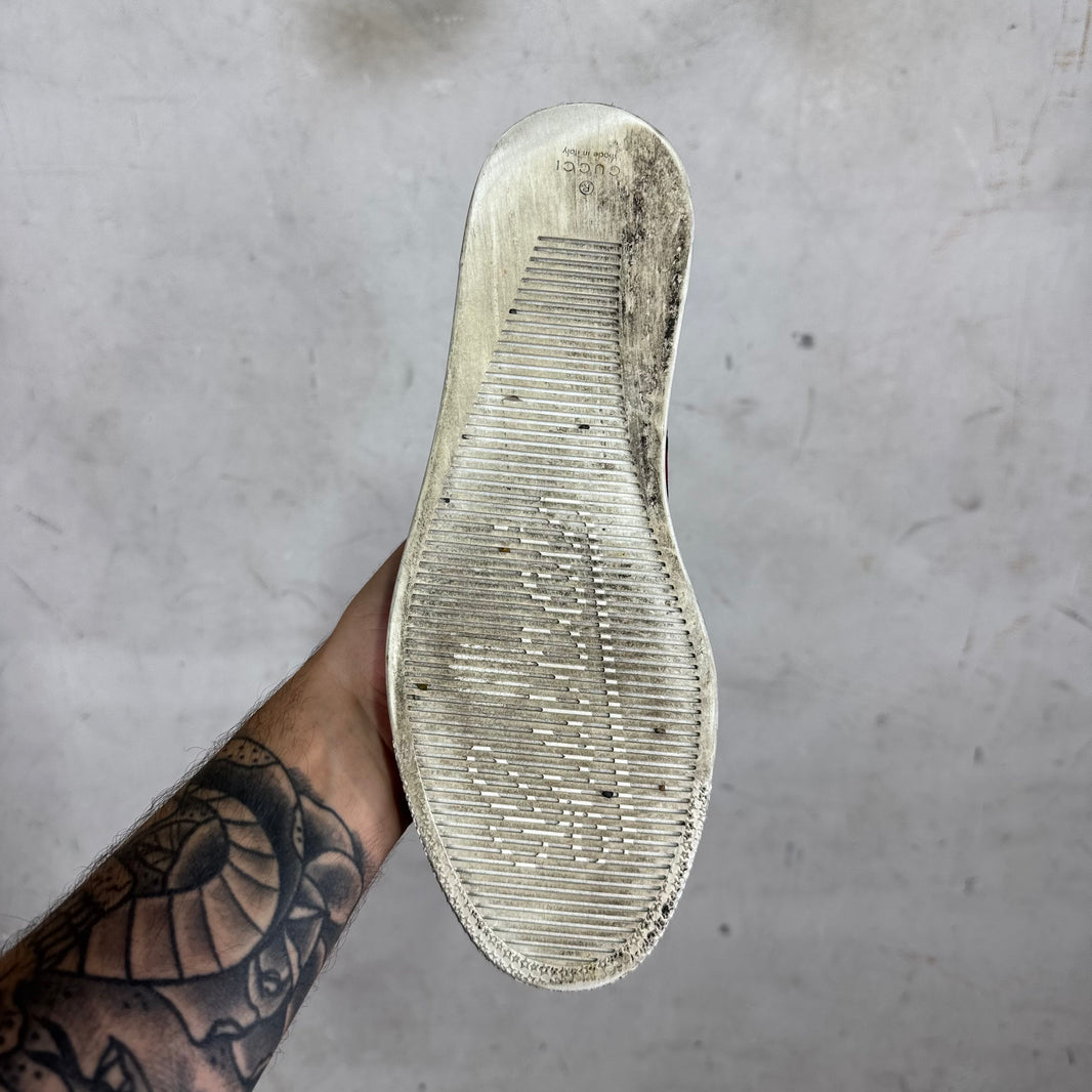 Gucci High Top Stretch Sneakers