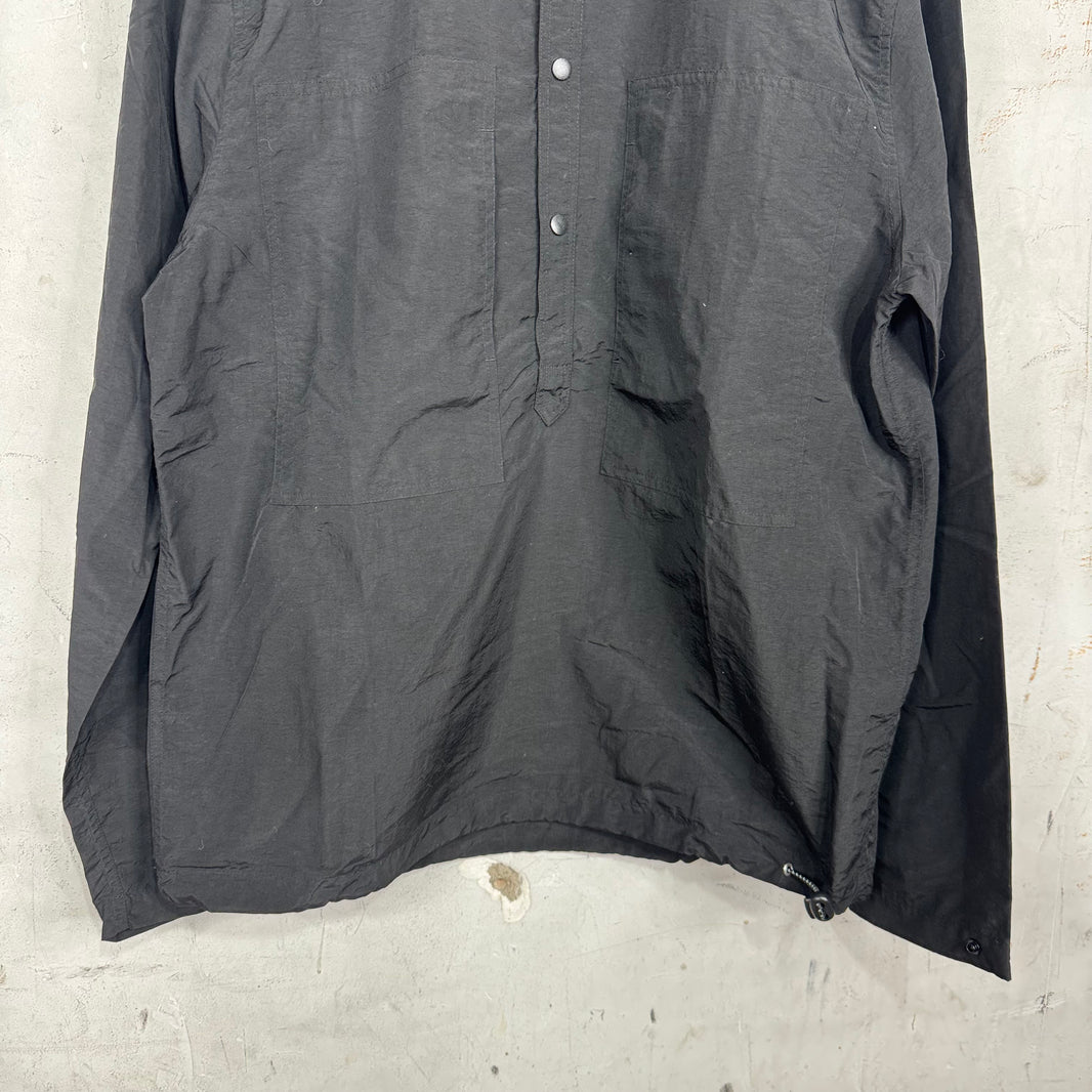 3sixteen  Nylon Half Buttoned Shirt