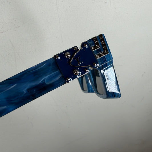 Louis Vuitton Blue Marble Millionaire Sunglasses