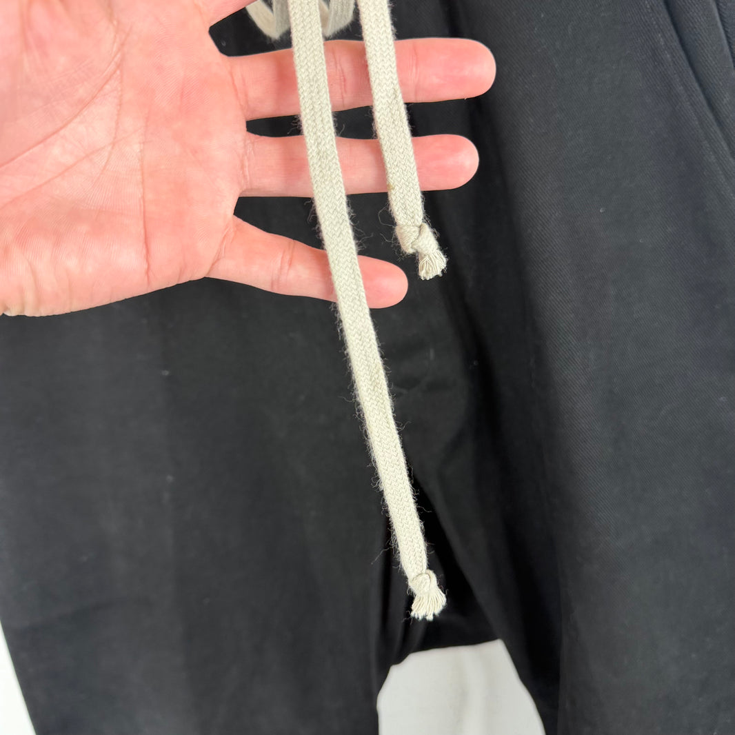 Rick Owens Thick Long Drawstring Pants