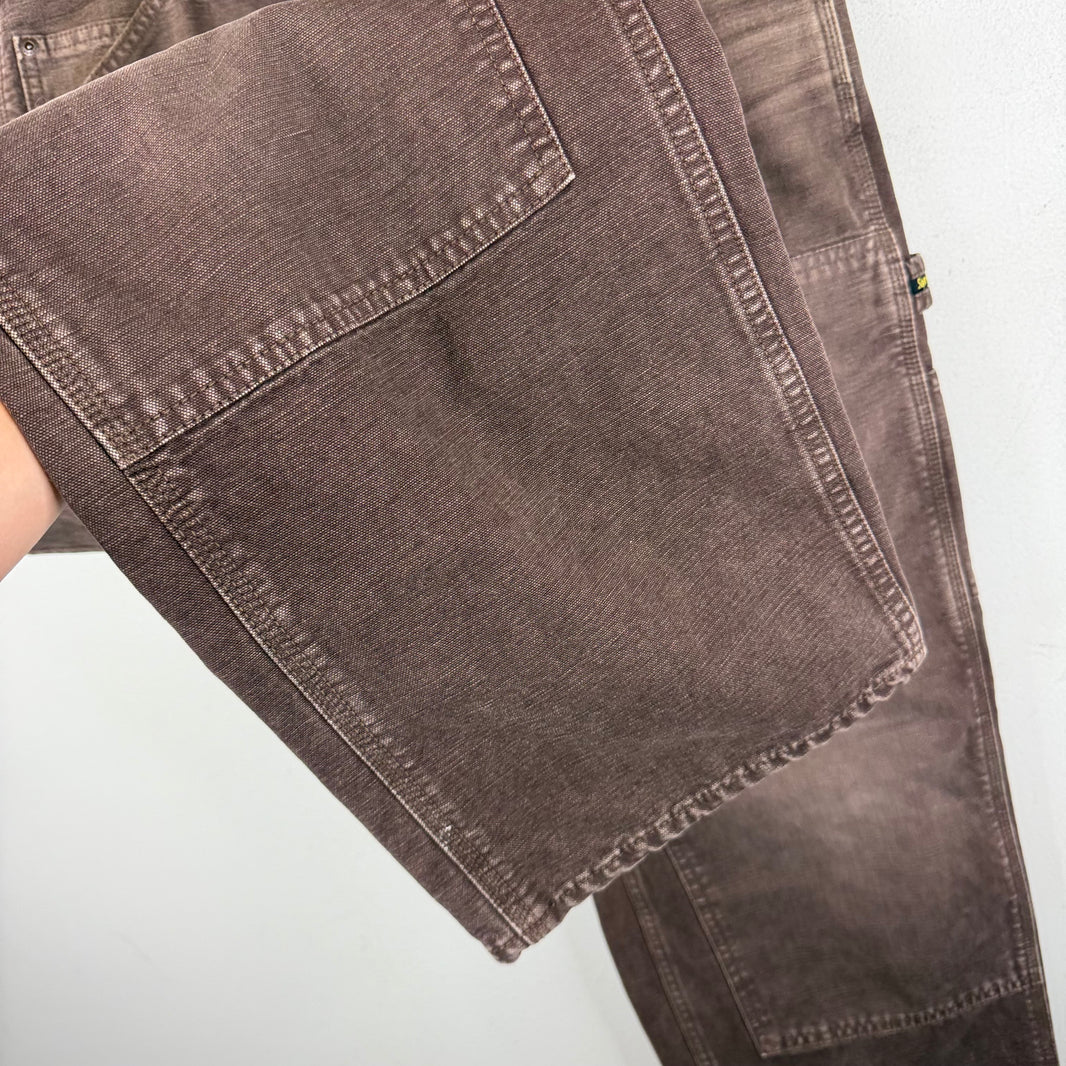Supreme Washed Brown Carpenter Double Knee Pants