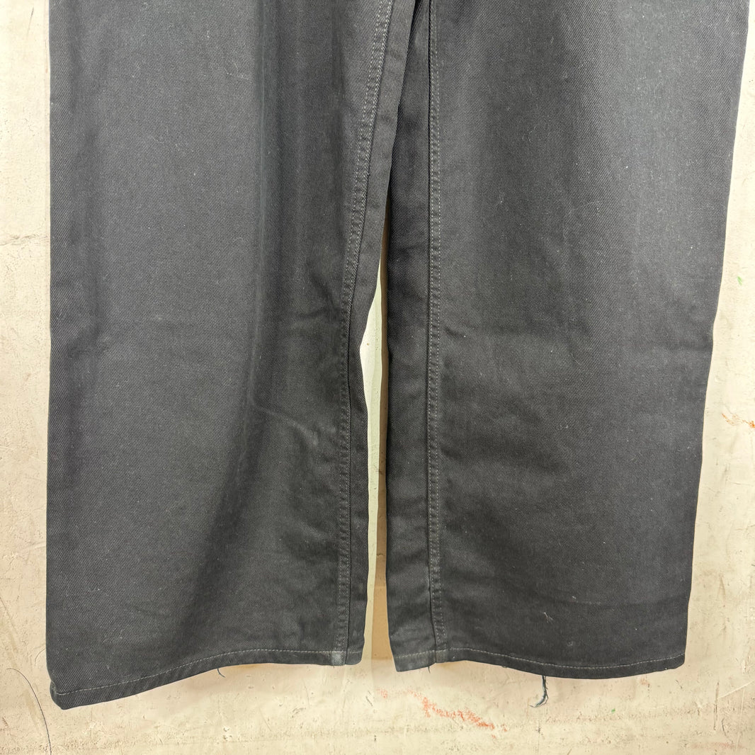 Balenciaga Looser Fit Black Jeans