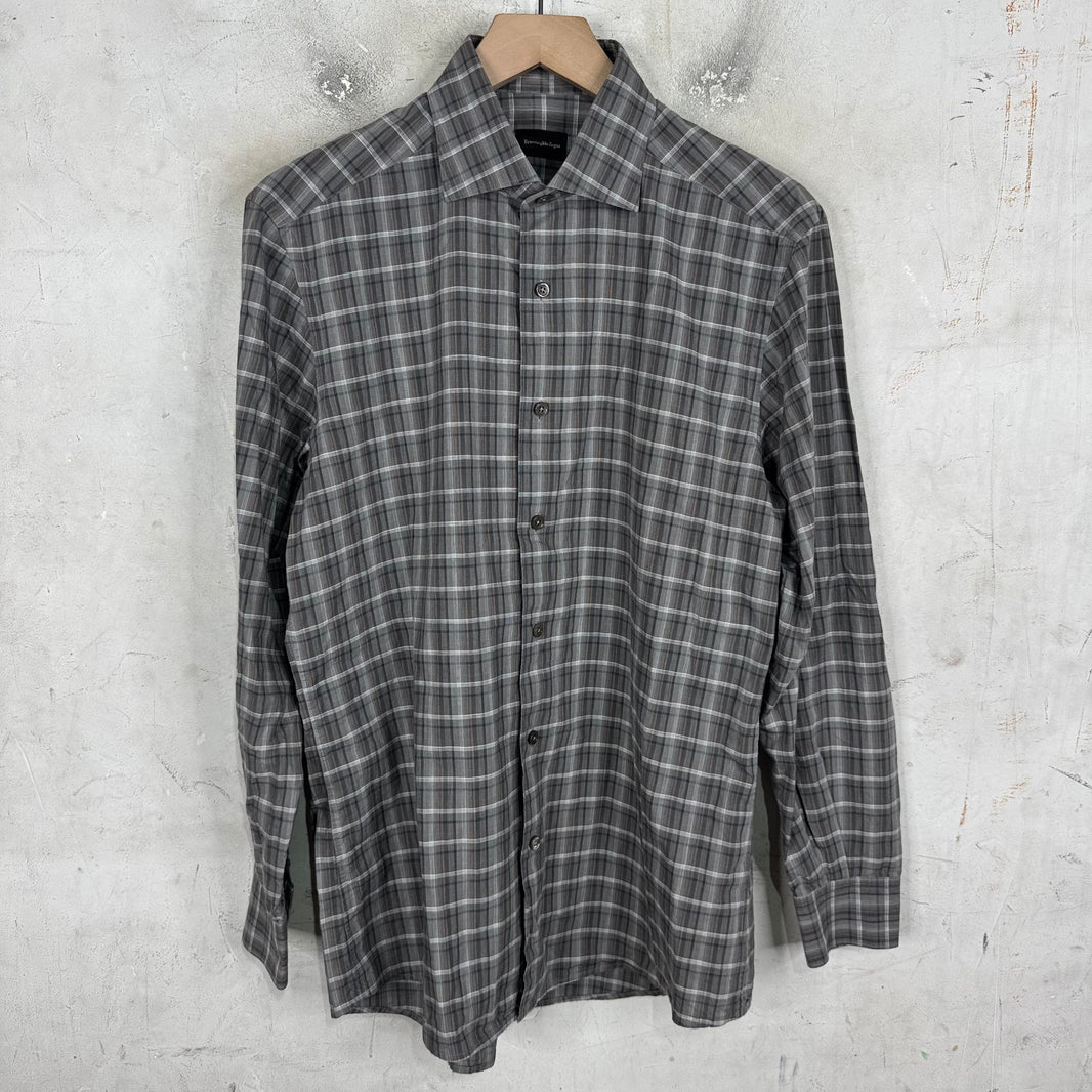 Zegna Plaid L/S Shirt