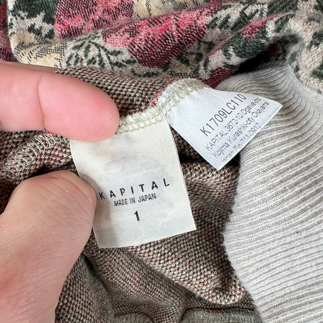 Kapital Floral Knit Sweater