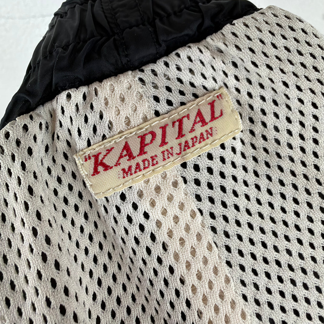 Kapital Smiley Logo Shorts