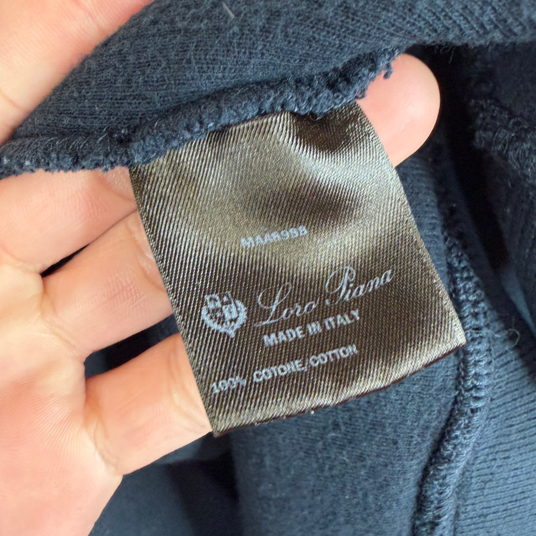 Loro Piana Horsey Rugby Polo Sweater