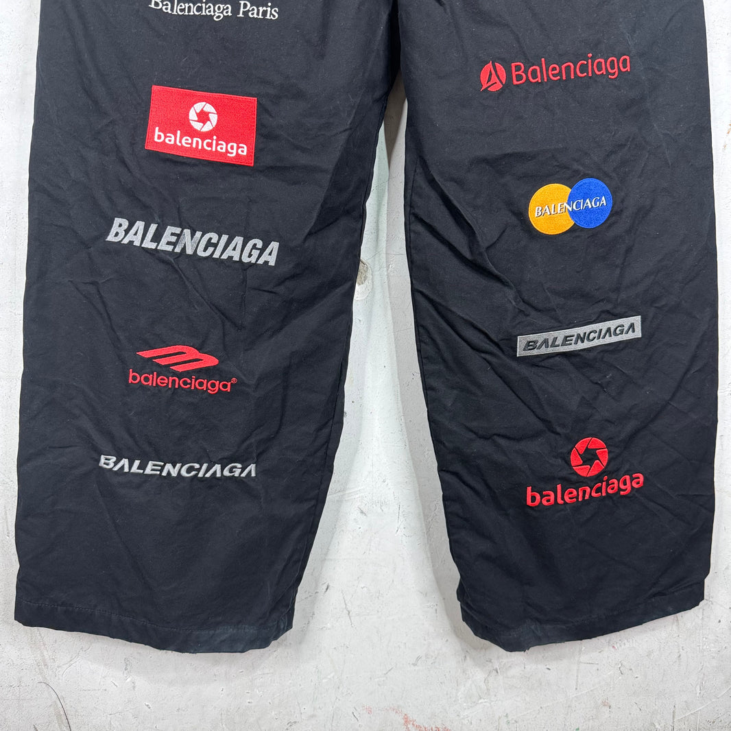Balenciaga Multi Logo Track Pants