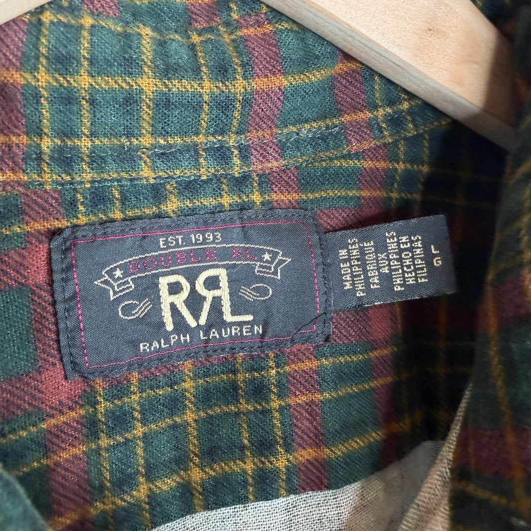 RRL Green/Red Flannel