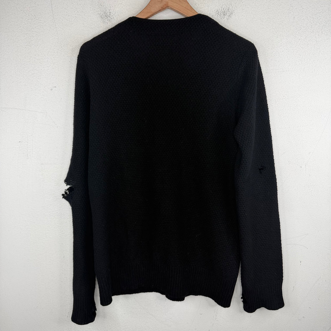 Number Nine Knit Distressed Cardigan