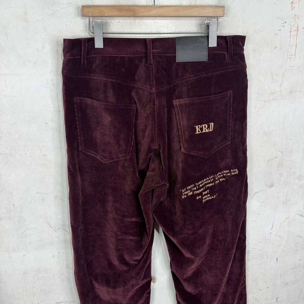 ERD Corduroy Loose Poesie Trousers