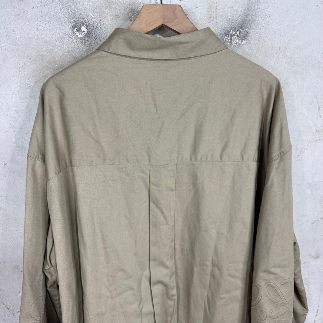 Loewe Canvas Anagram LS Button Up