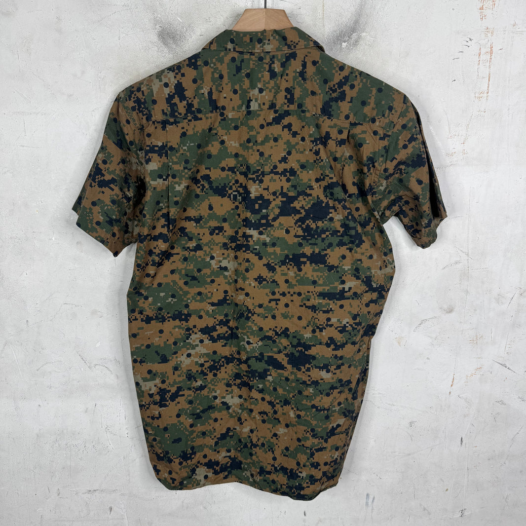 Supreme CDG Digi Camo Button Up Shirt