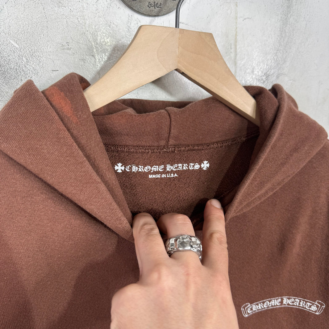 Chrome Hearts Brown Structure Hoodie