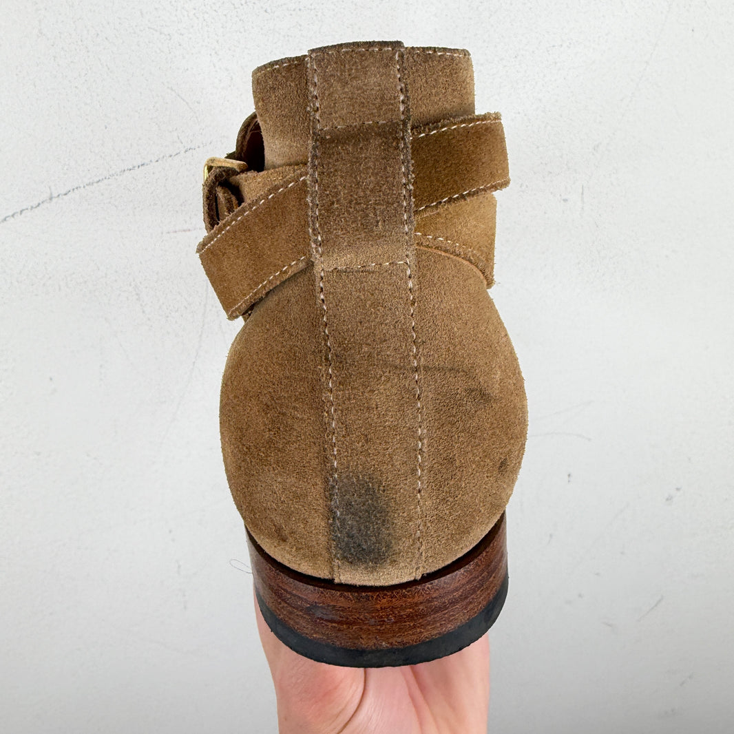Saint Laurent Brown Jodhpur Boots