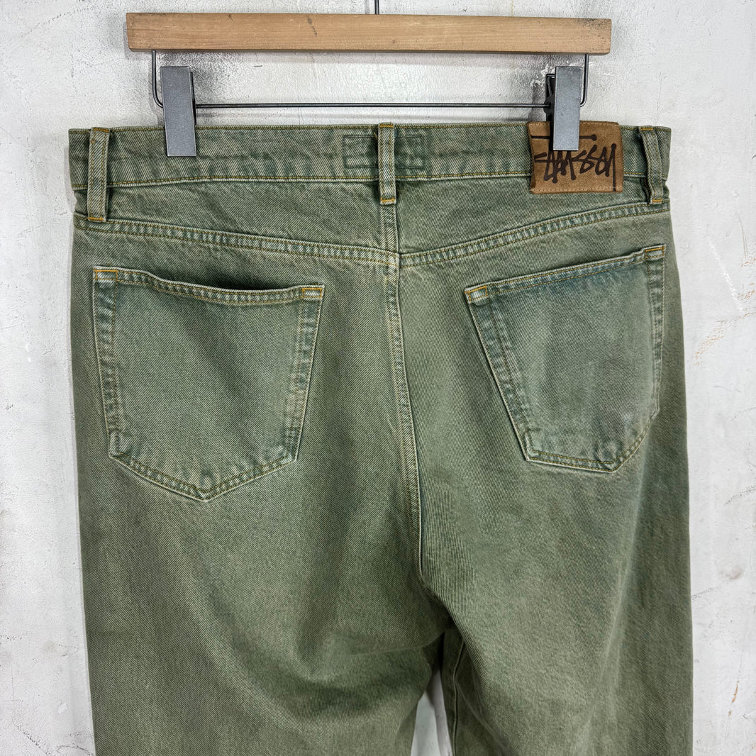 Stussy Dirty Wash Big Ol Jeans