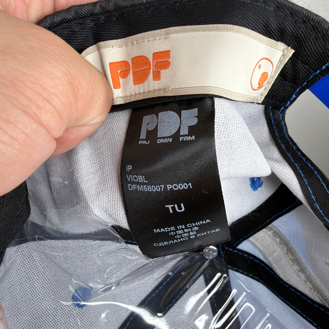 PDFCHANNEL Blue Racing Hat