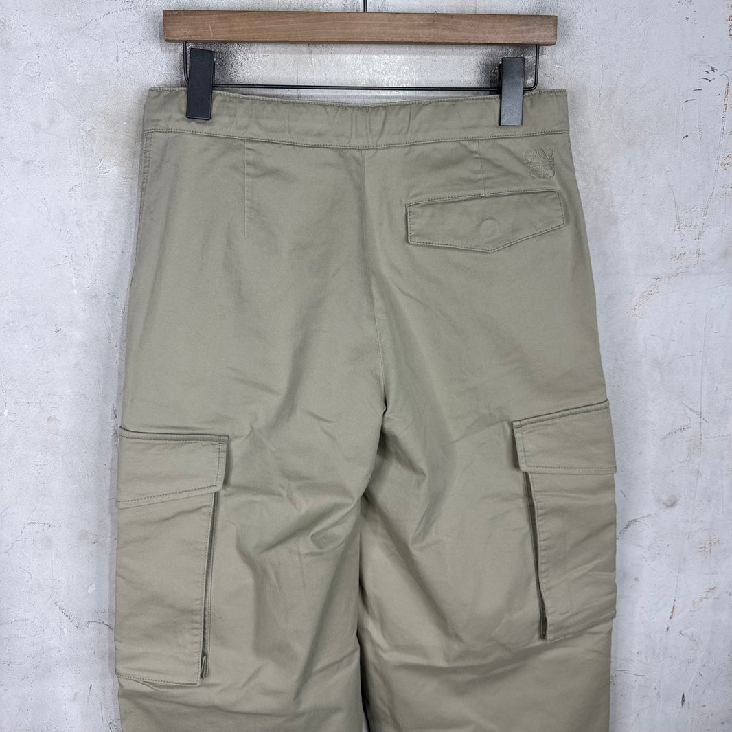 Loewe Beige Looser Fit Cargos