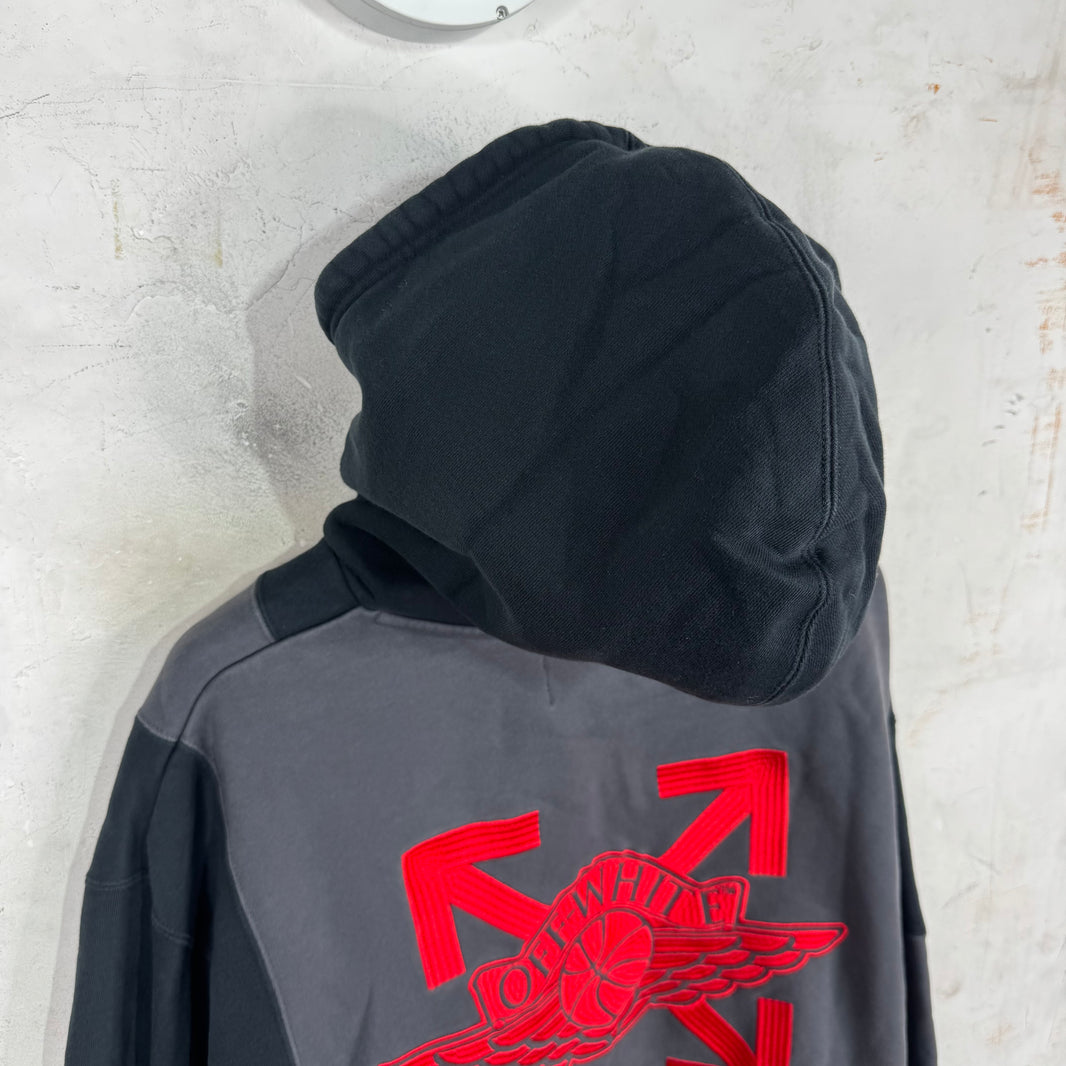 Jordan x Off-White Paneled Hoodie