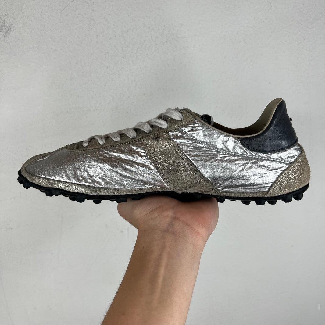 Margiela Silver Sprinter Sneakers