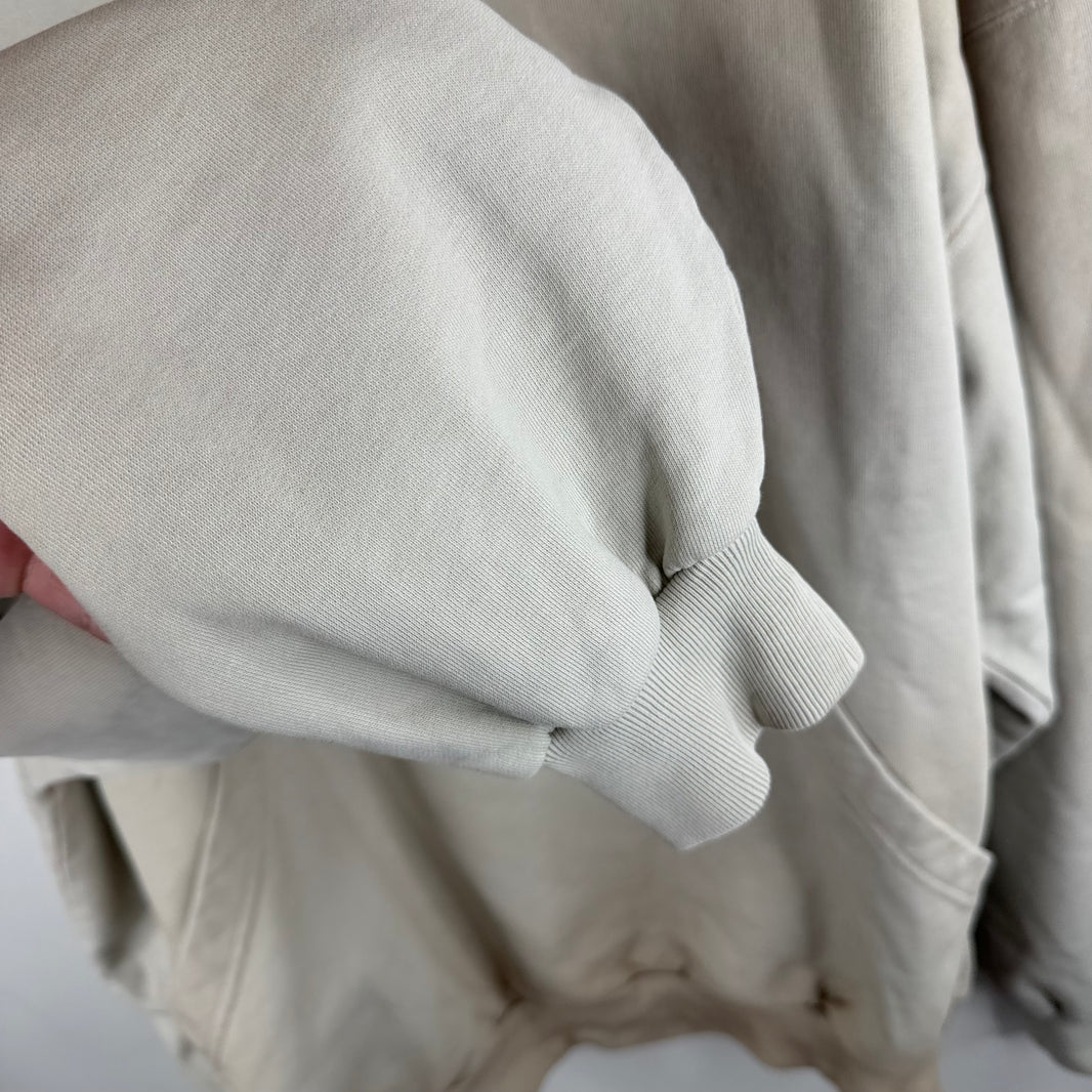 Balenciaga Beige Back Logo Hoodie