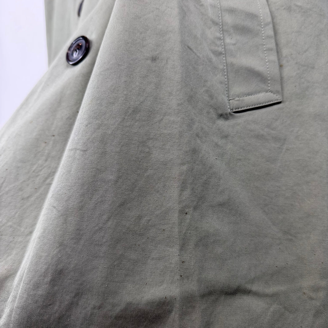 Margiela Green Trench Coat