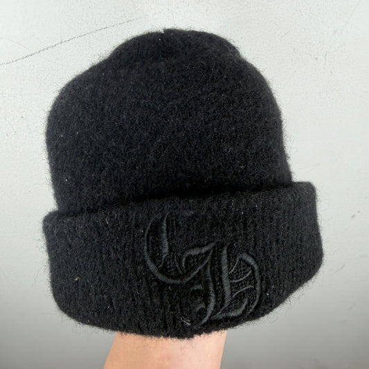 Chrome Hearts Black Cashmere Beanie