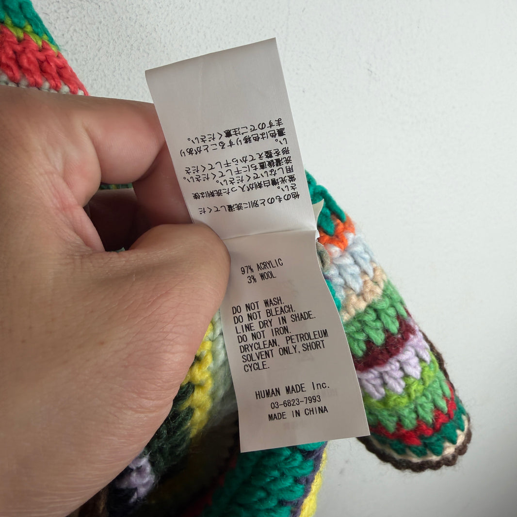 CPFM Crochet Knit Green Cardigan