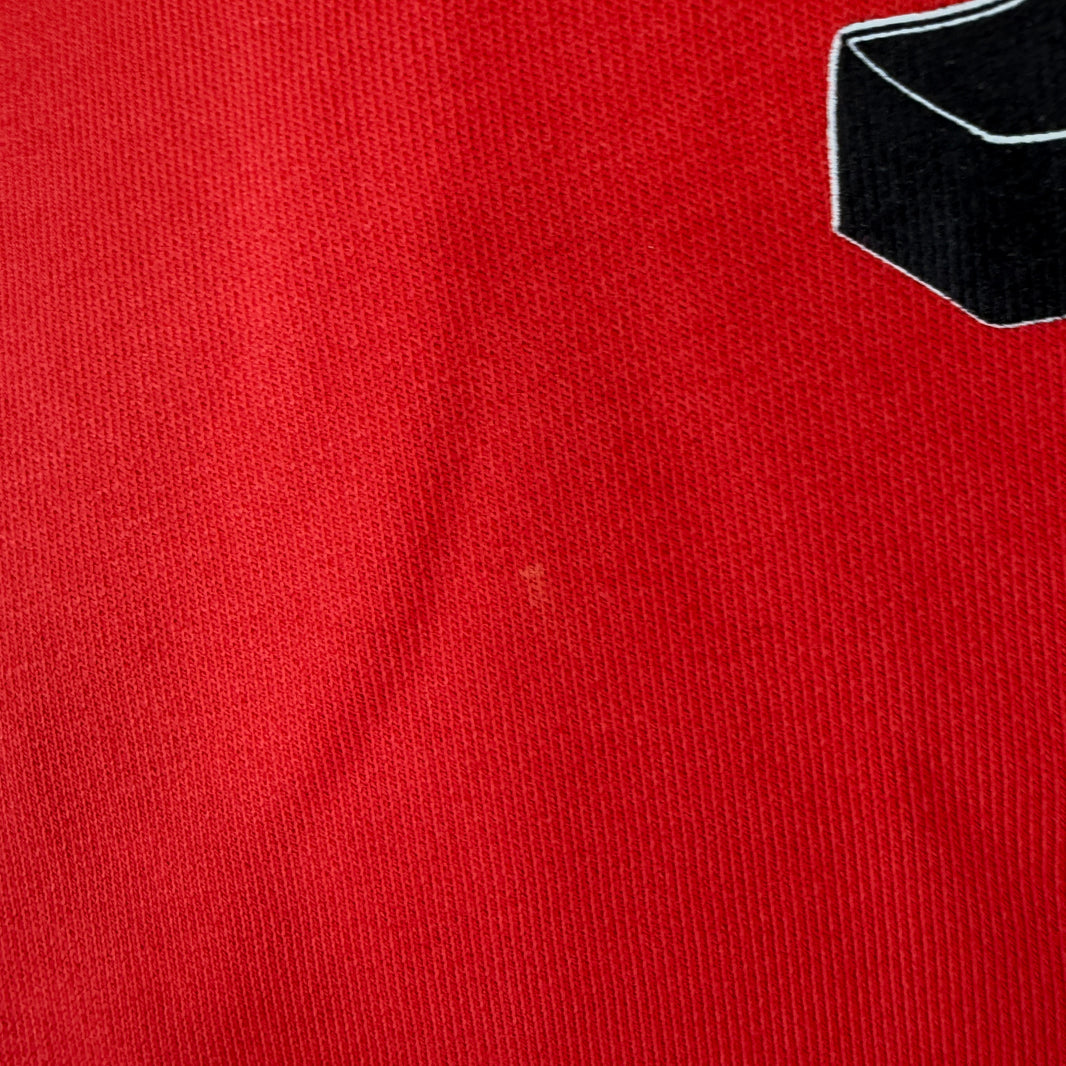 Helmut Lang Red Figure Hoodie