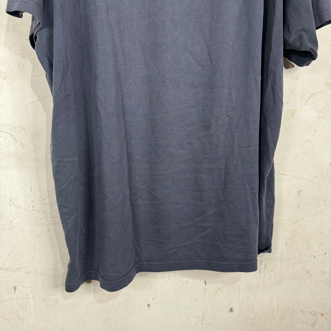 Balenciaga Navy Campaign T-Shirt