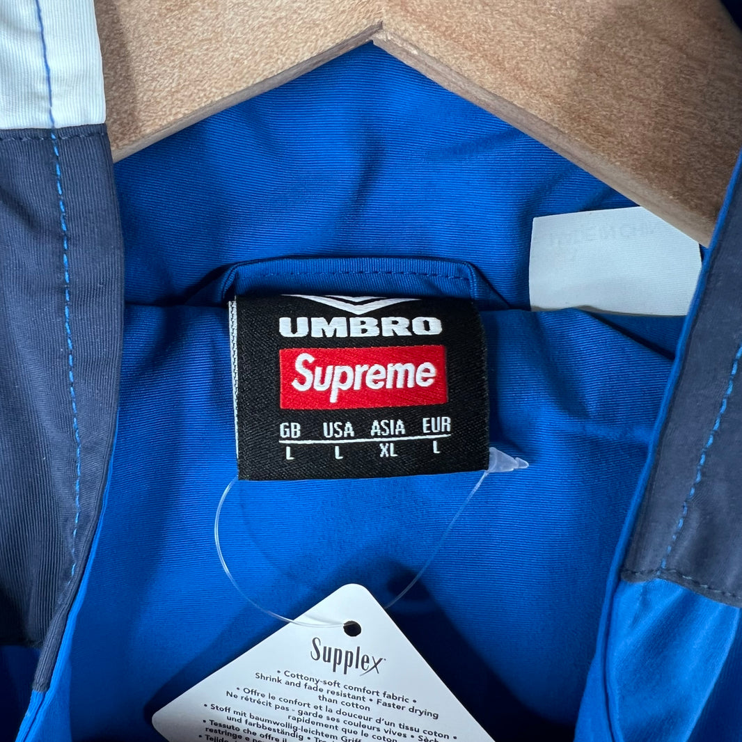 Supreme Umbro Blue Track Jacket