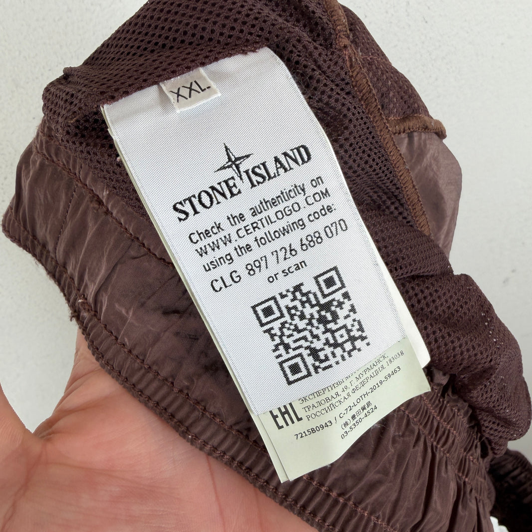 Stone Island Brown Shorts