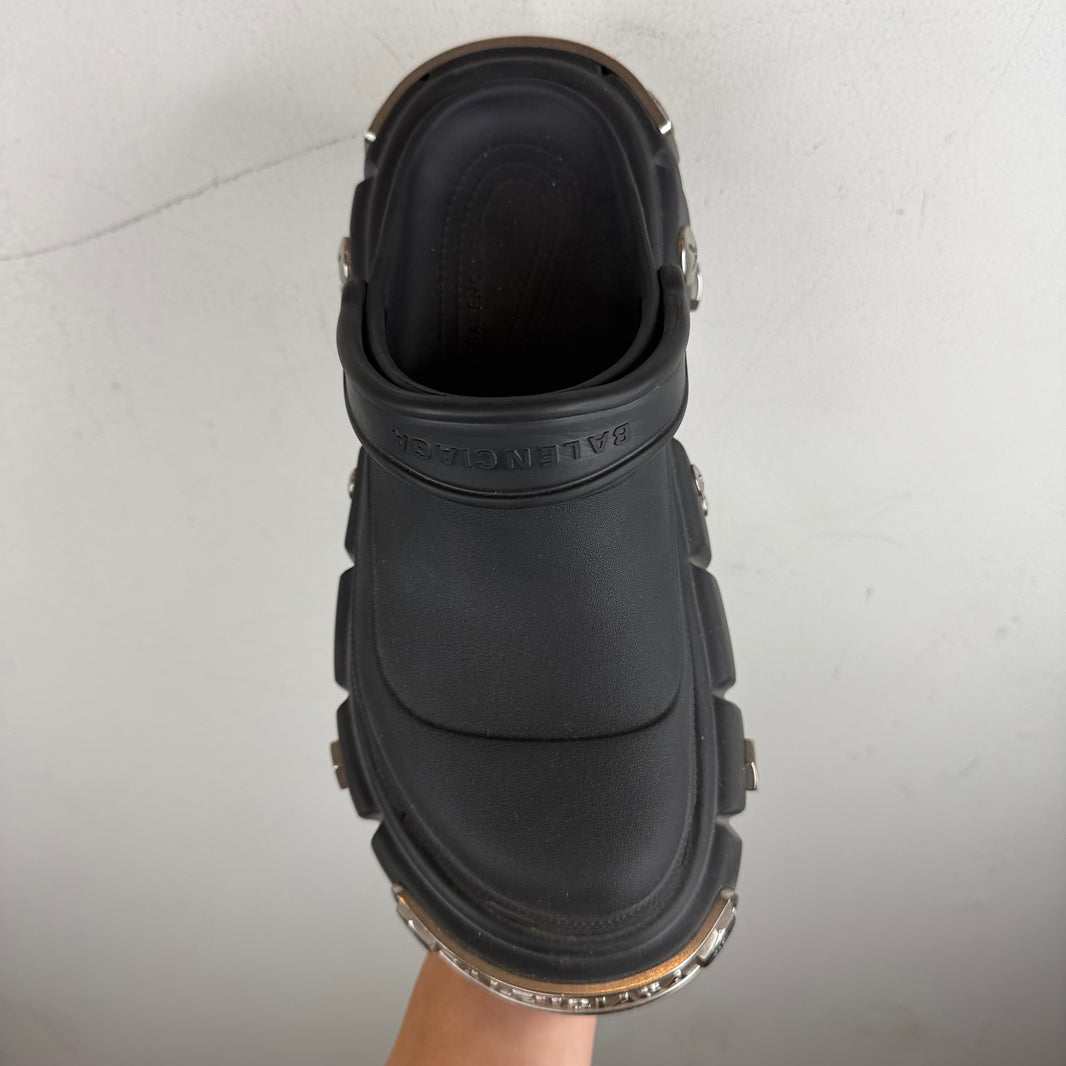 Balenciaga Croc Hardcroc Platform Mules
