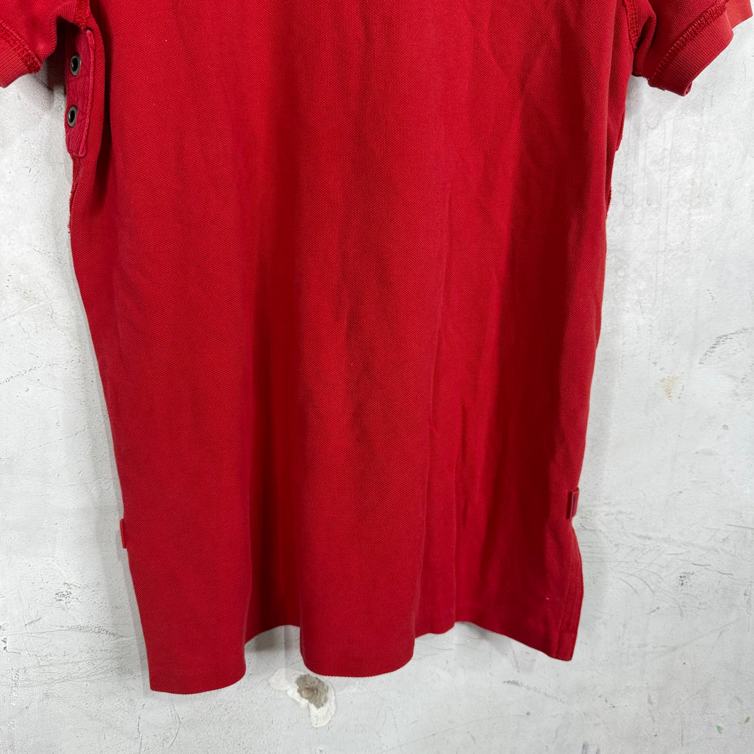 Ralph Lauren Red Sleeve Patch Polo