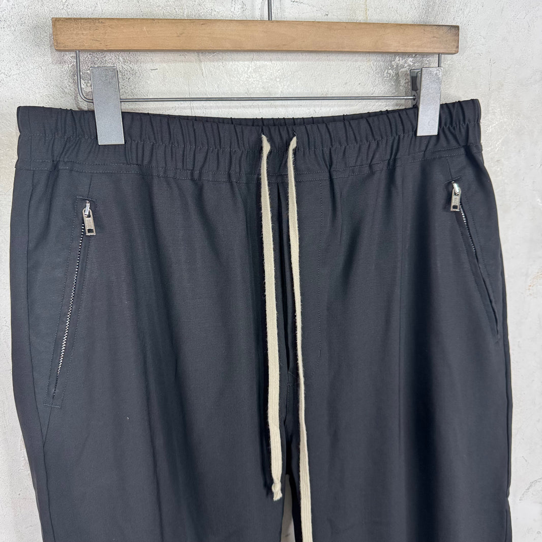 Rick Owens Gethsemane Wool Zippered Pants