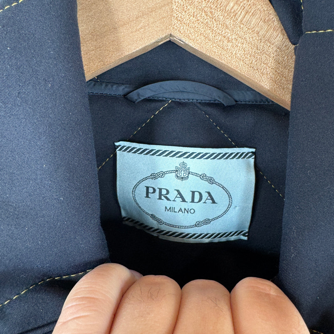 Prada Cropped Quilted Jacket