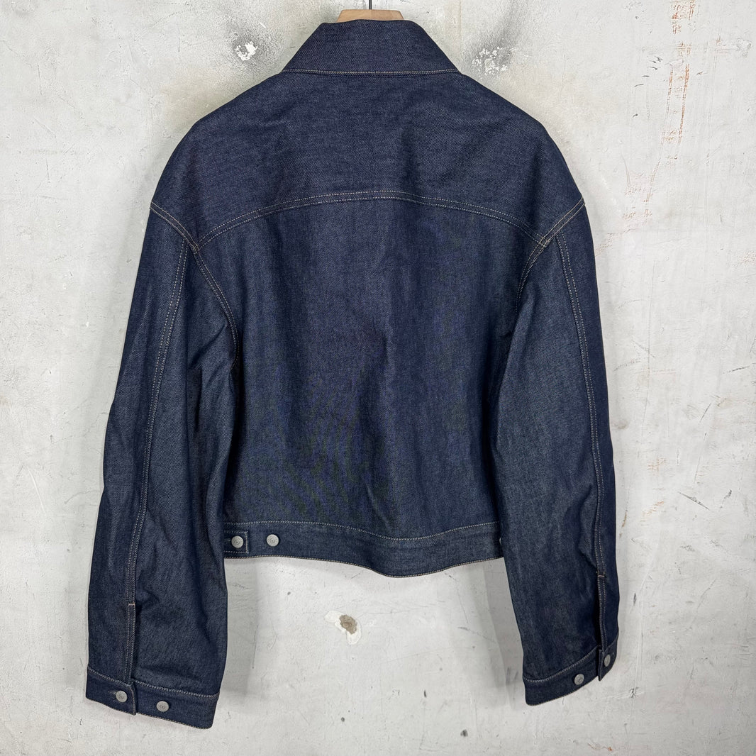 Acne Studios Raw Denim Trucker Jacket